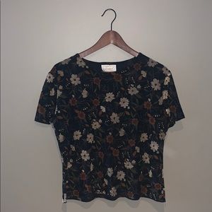 Tradition Floral Short Sleeve Women's T-Shirt
